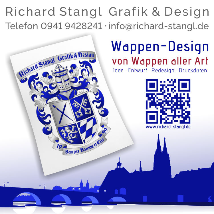 Grafikdesigner Richard Stangl Angebot preiswerte Erstellung vom Wappen.